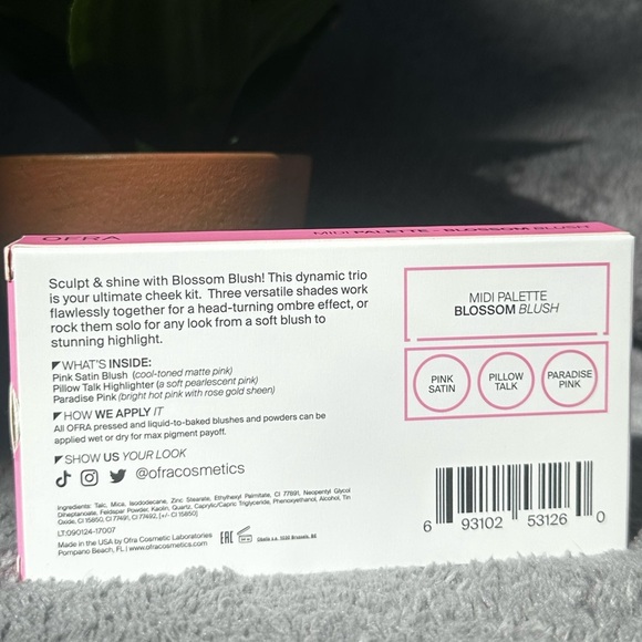 MEW - OFRA COSMETICS Blossom Blush Midi Palette - Picture 3 of 6